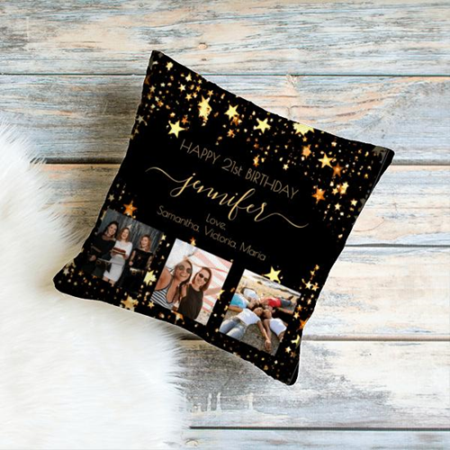Customized Photo Printed Cushion